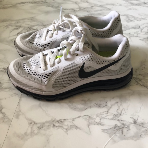 Nike Shoes - Nike AirMax sneakers in white/black